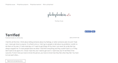 Desktop Screenshot of philophobia.info